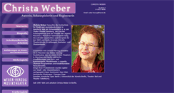 Desktop Screenshot of christa-weber.de